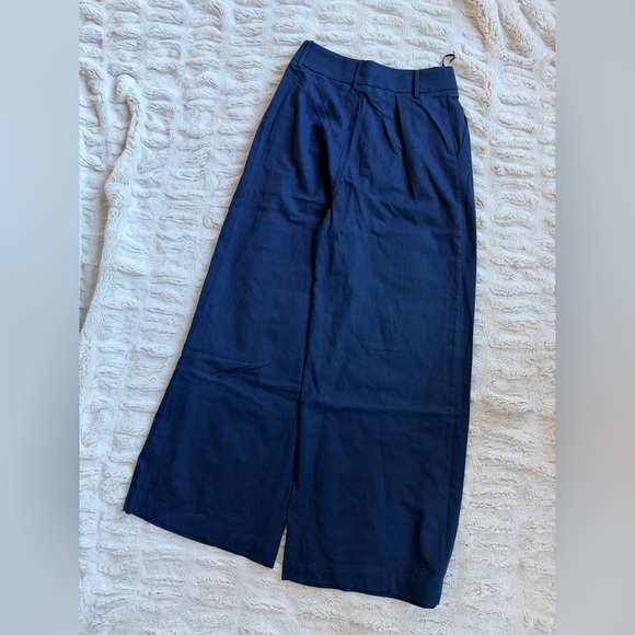 Commense Ruffled Cami Top and Wide-Leg Pants set in Blue - Size Small - Picture 9 of 10